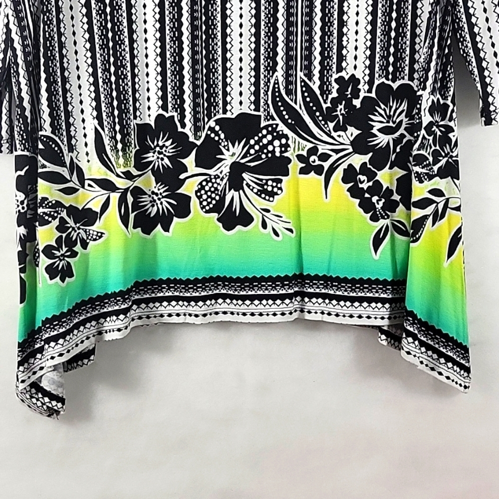 Ruby Rd 3/4 Sleeve Pullover Tunic Size Pm - image 8